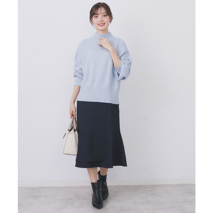 選べる2丈 ハイネックカラーミックスラメニット【洗濯機OK】 | index | 詳細画像45 