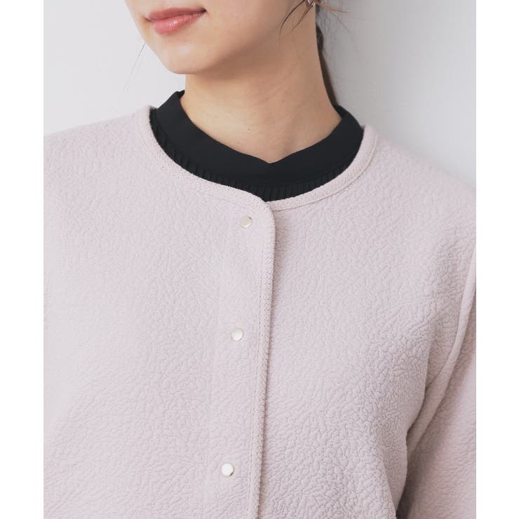 ストレッチノーカラーブルゾン【洗濯機OK】 | index | 詳細画像19 