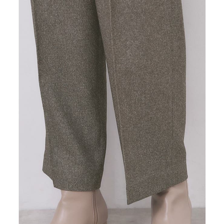 カルゼツイードストレッチワイドパンツ【洗濯機OK 防シワ イージーアイロン | index | 詳細画像24 