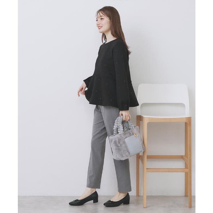 ジルコンペプラムトップス【洗濯機OK】 | index | 詳細画像5 