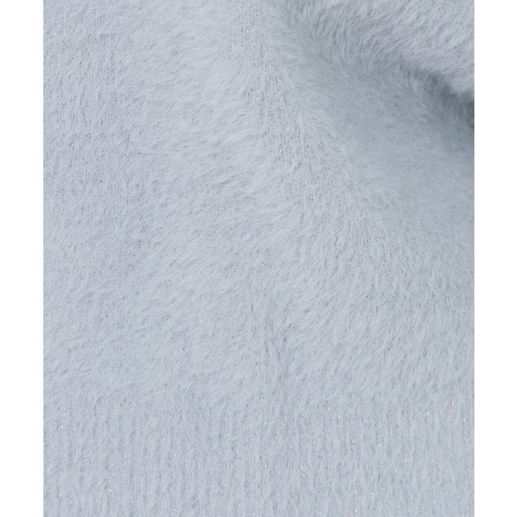 ラメフェザーヤーンVネックカーディガン【洗濯機OK】 | index | 詳細画像16 