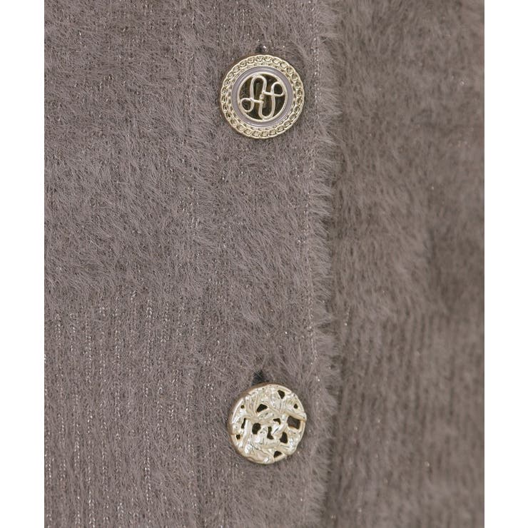 ラメフェザーヤーンVネックカーディガン【洗濯機OK】 | index | 詳細画像23 