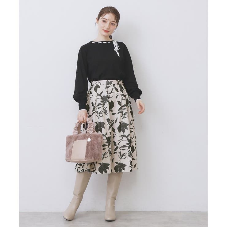 フラワータックフレアスカート【洗濯機OK/イージーアイロン/防シワ】 | index | 詳細画像6 