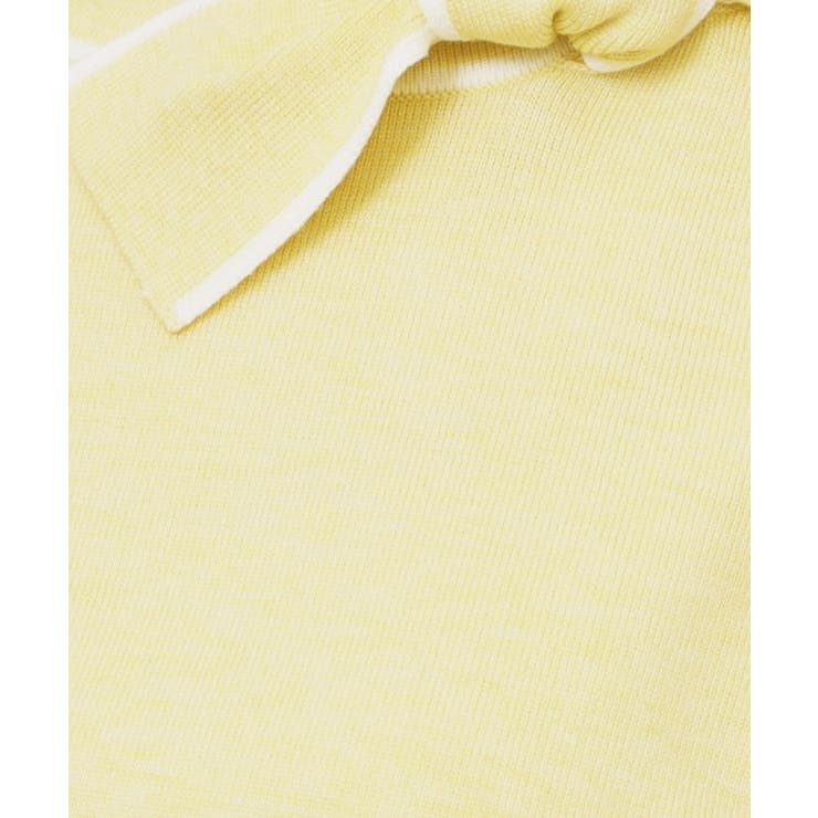 サイドリボンバイカラーニット【洗濯機OK】 | index | 詳細画像14 