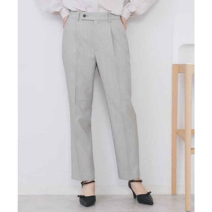 グレー(012) | ストレッチテーパードパンツ セットアップ対応 | index