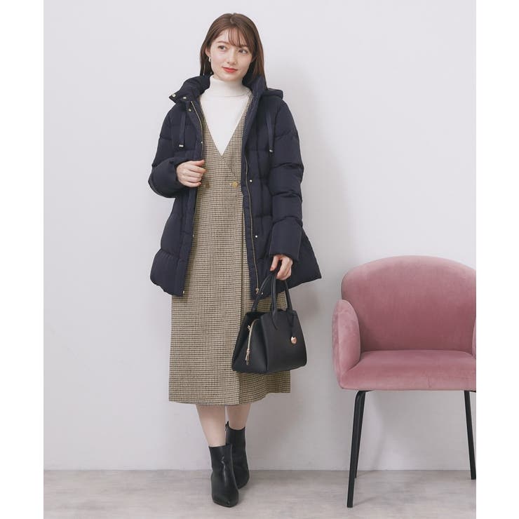 ラップ風ツイードジャンスカ【洗濯機OK/防シワ】 | index | 詳細画像14 