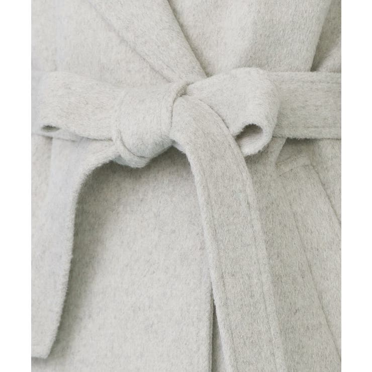 ベルト付ビッグカラーミドルコート | index | 詳細画像17 