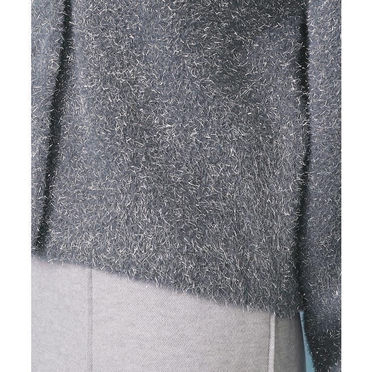 リボンブローチフィルムラメフェザーカーディガン【洗濯機OK】 | index | 詳細画像30 