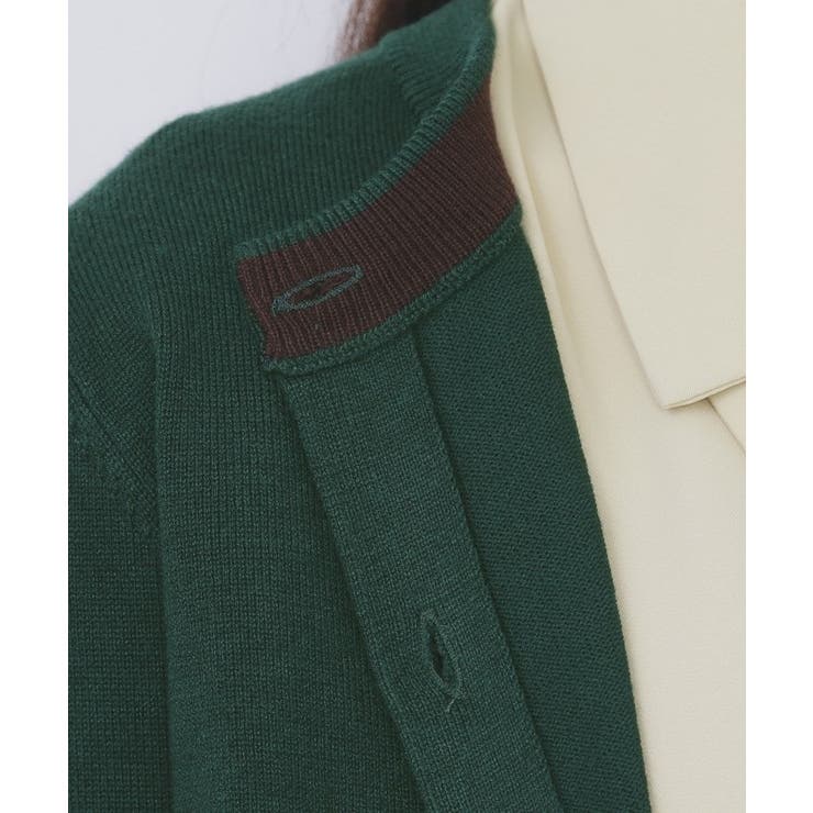 ビジュークルーネックカーディガン【洗濯機OK】《7col/XS～LL》 | index | 詳細画像29 