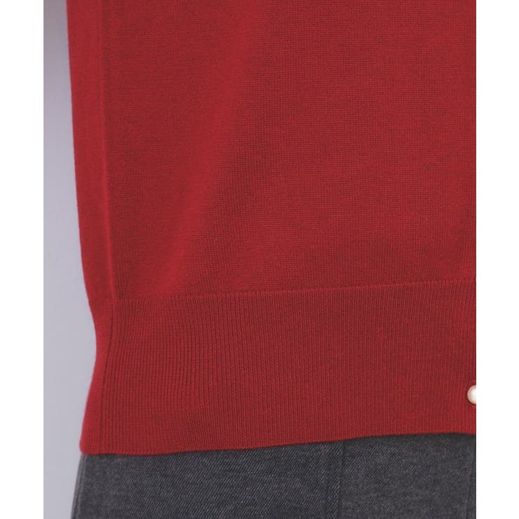 ビジュークルーネックカーディガン【洗濯機OK】《7col/XS～LL》 | index | 詳細画像41 