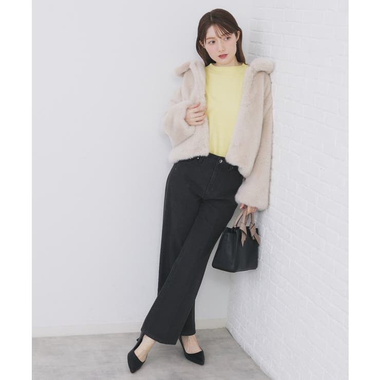 ふんわりボトルネックパフスリーブニット【洗濯機OK】 | index | 詳細画像19 