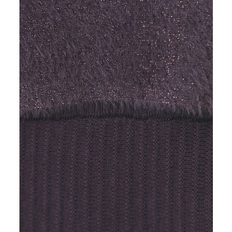 ラメフェザープルオーバーセット ニットワンピース【洗濯機OK】《XS～LL》 | index | 詳細画像12 