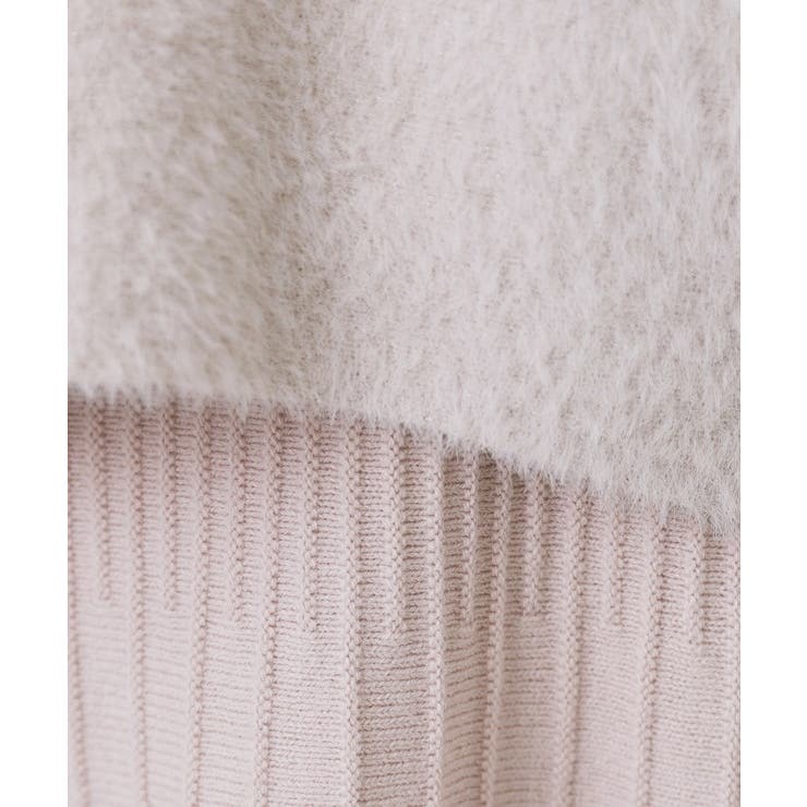 ラメフェザープルオーバーセット ニットワンピース【洗濯機OK】《XS～LL》 | index | 詳細画像19 