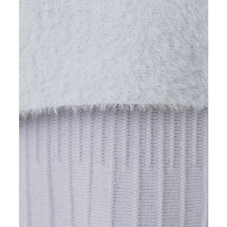 ラメフェザープルオーバーセット ニットワンピース【洗濯機OK】《XS～LL》 | index | 詳細画像33 