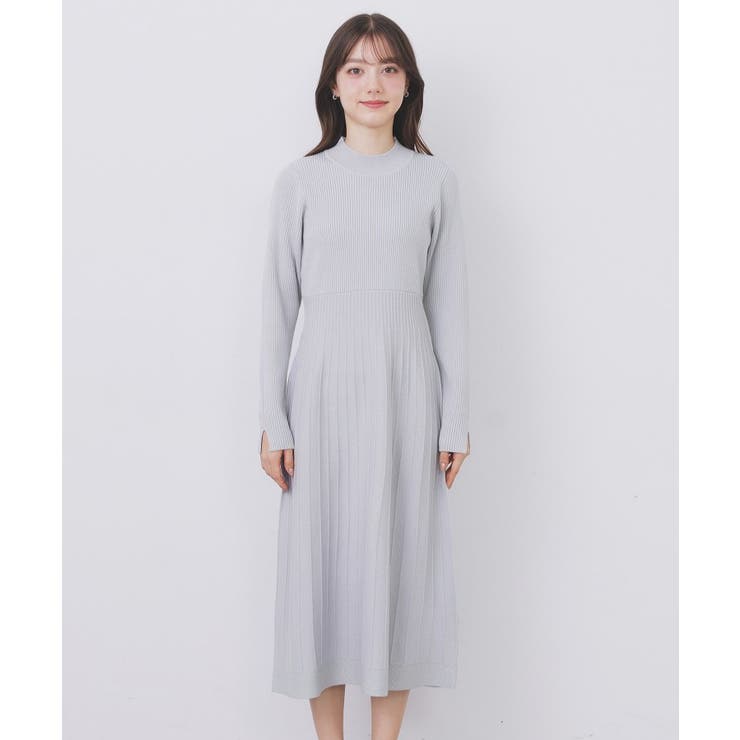 ラメフェザープルオーバーセット ニットワンピース【洗濯機OK】《XS～LL》 | index | 詳細画像43 