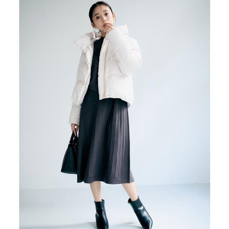 ラメフェザープルオーバーセット ニットワンピース【洗濯機OK】《XS～LL》 | index | 詳細画像5 