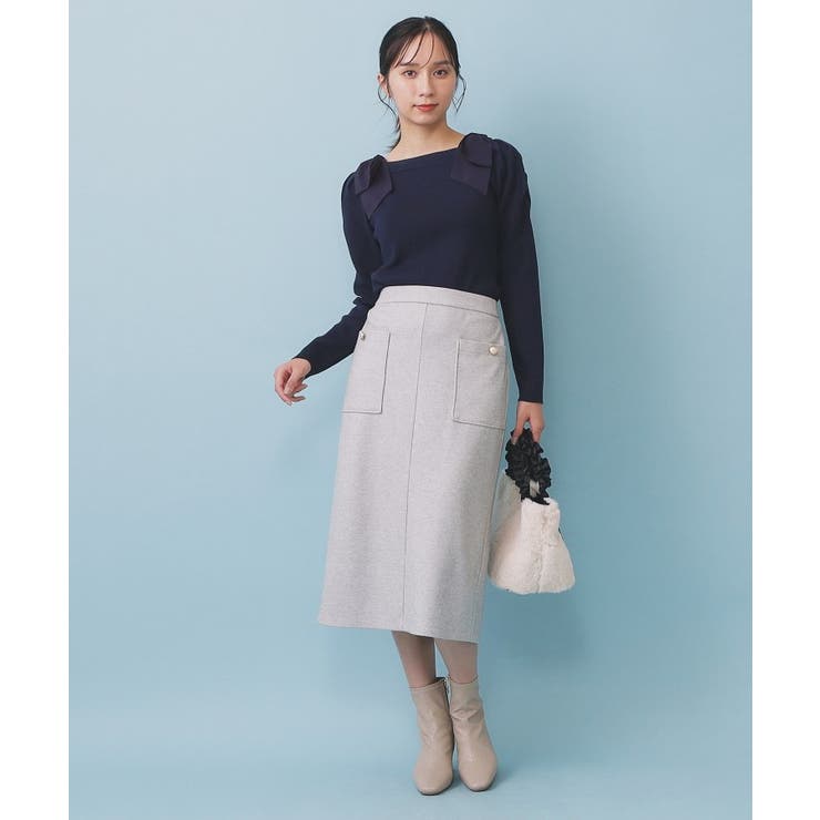 ショルダービッグリボンスクエアニット【洗濯機OK】 | index | 詳細画像13 