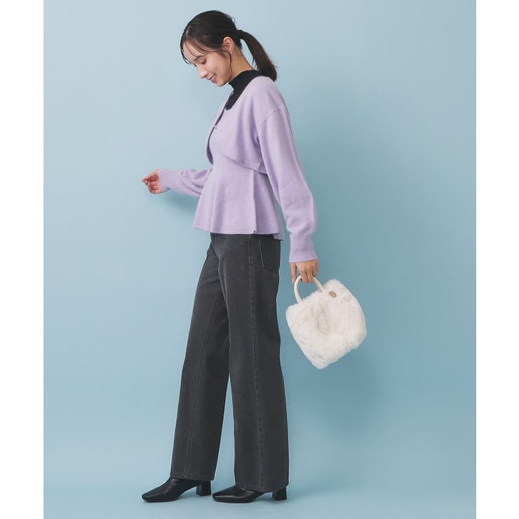 ハート釦ニットボレロ/アンサンブル対応【洗える】 | index | 詳細画像11 