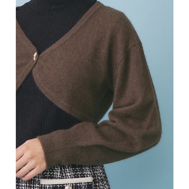 ハート釦ニットボレロ/アンサンブル対応【洗える】 | index | 詳細画像21 