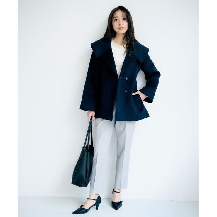 パール調ネックケーブルニット【洗濯機OK】 | index | 詳細画像22 