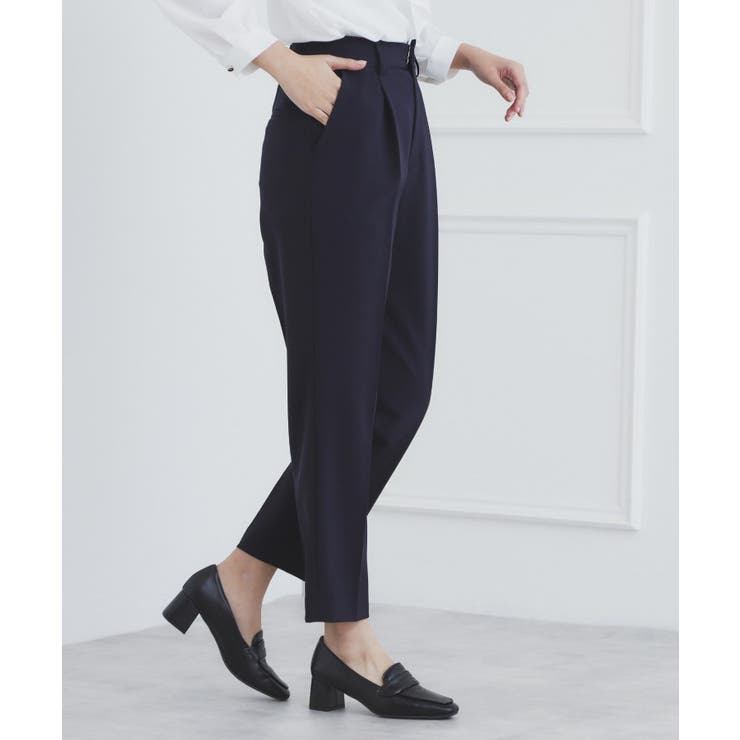 《通勤 セレモニー セットアップ対応》多機能ストレッチテーパードパンツ【洗濯機洗… | index | 詳細画像9 