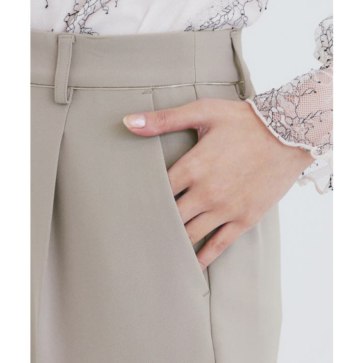 《通勤 セレモニー セットアップ対応》多機能ストレッチテーパードパンツ【洗濯機洗… | index | 詳細画像21 