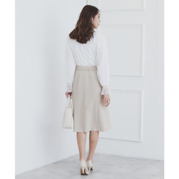 《通勤 セレモニー セットアップ対応》多機能ストレッチフレアスカート【洗濯機洗い… | index | 詳細画像7 