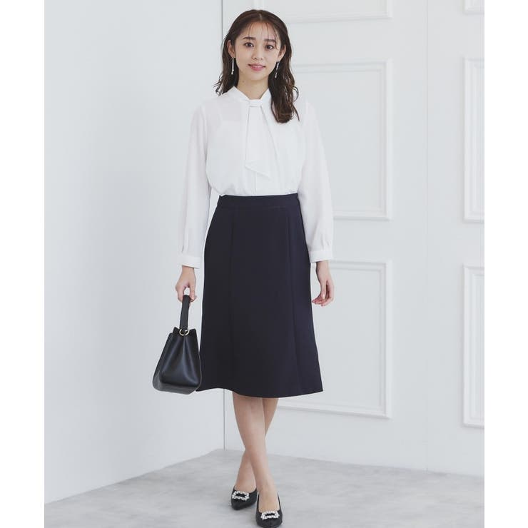 《通勤 セレモニー セットアップ対応》多機能ストレッチフレアスカート【洗濯機洗い… | index | 詳細画像10 