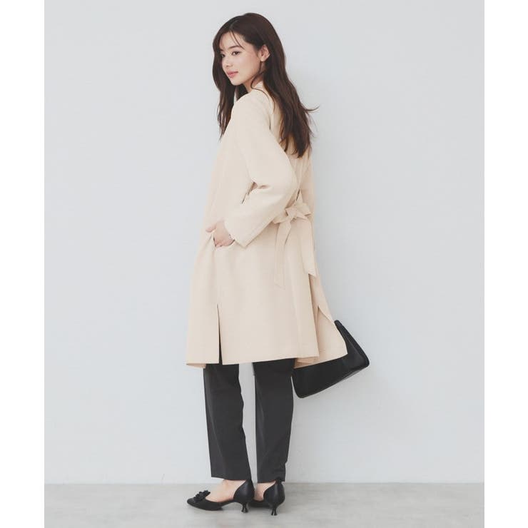 ストレッチノーカラーコート【洗濯機洗い可/イージーアイロン】 | index | 詳細画像4 