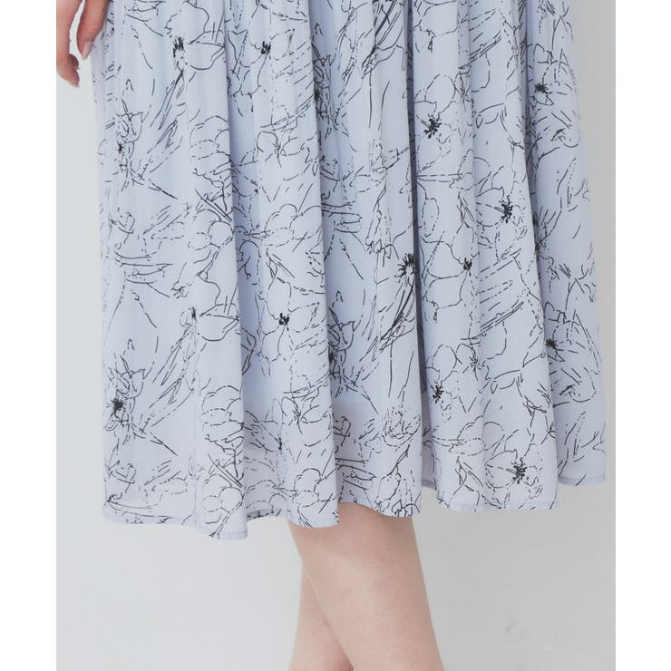 ベルト付きプリーツフレアワンピース【洗濯機洗い可/防シワ】 | index | 詳細画像33 