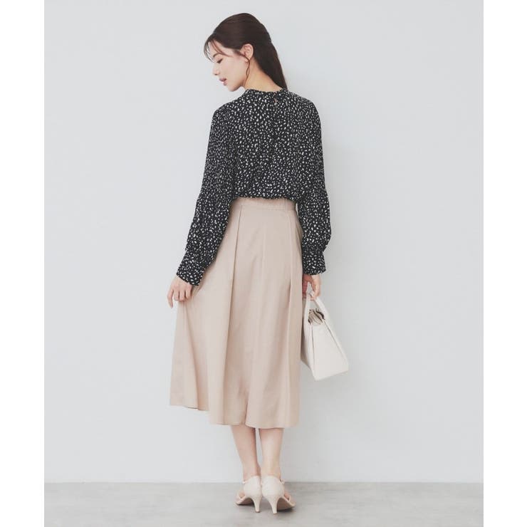 アシメタックフレアスカート【洗濯機洗い可/イージーアイロン】 | index | 詳細画像5 