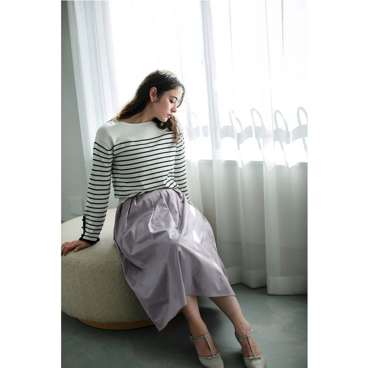 アシメタックフレアスカート【洗濯機洗い可/イージーアイロン】 | index | 詳細画像2 