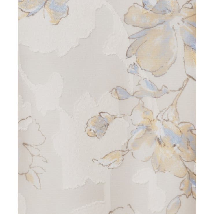 花柄マーメイドフレアスカート【洗濯機洗い可】 | index | 詳細画像16 