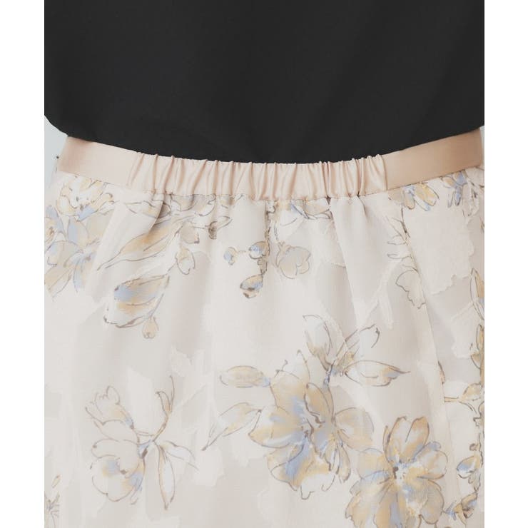 花柄マーメイドフレアスカート【洗濯機洗い可】 | index | 詳細画像29 
