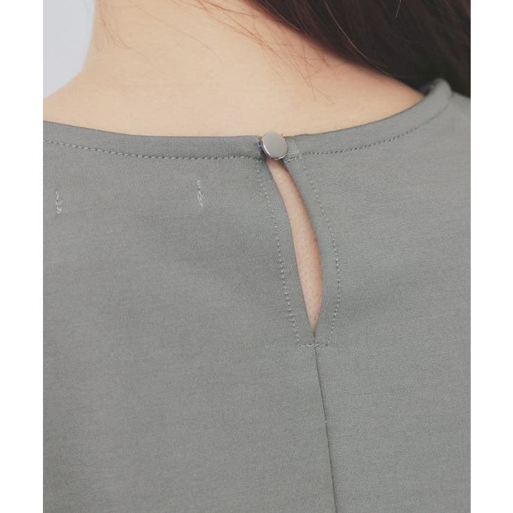 フリルスリーブドッキングトップス【洗濯機洗い可】 | index | 詳細画像17 