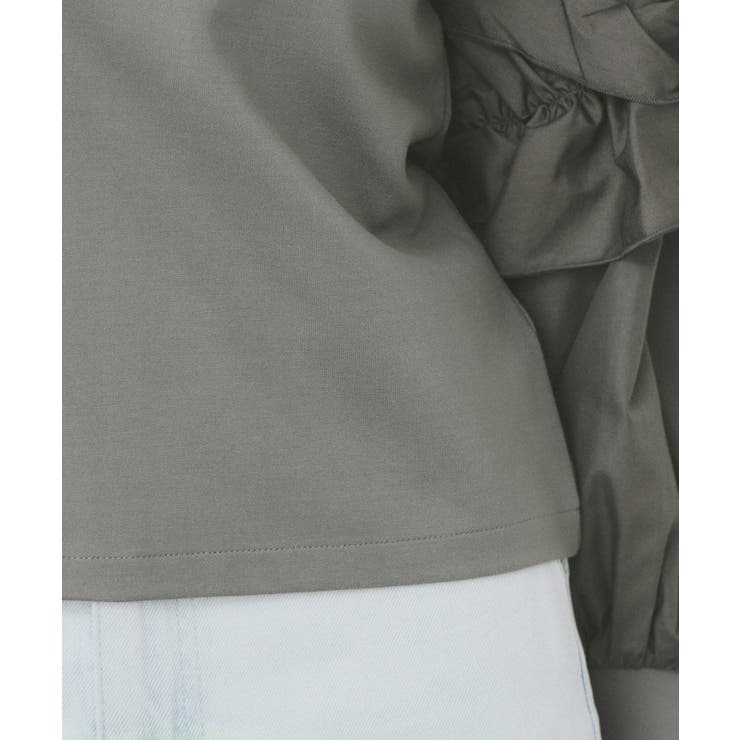 フリルスリーブドッキングトップス【洗濯機洗い可】 | index | 詳細画像20 