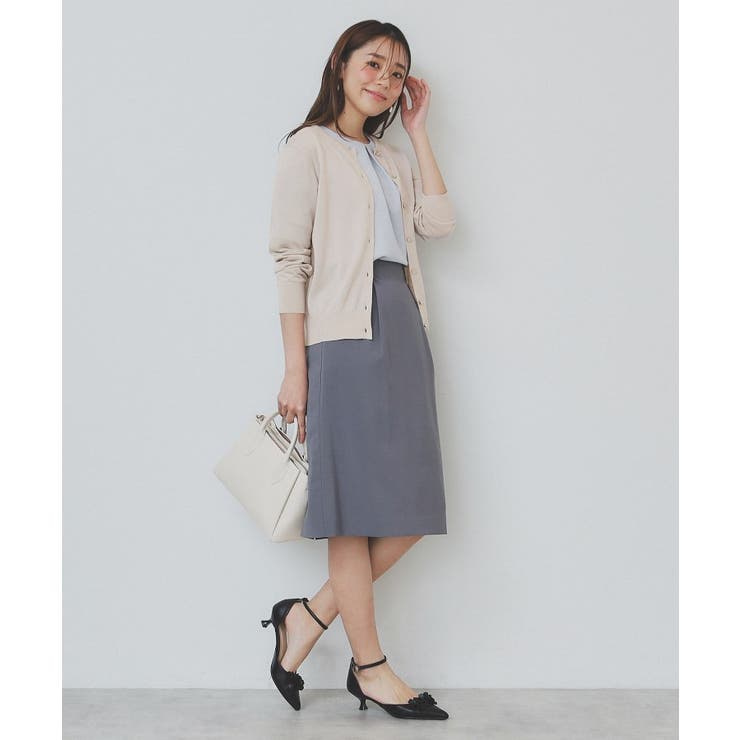 《7色展開 XS LLサイズ》ビジューボタンニットカーディガン【洗濯機洗い可 | index | 詳細画像14 