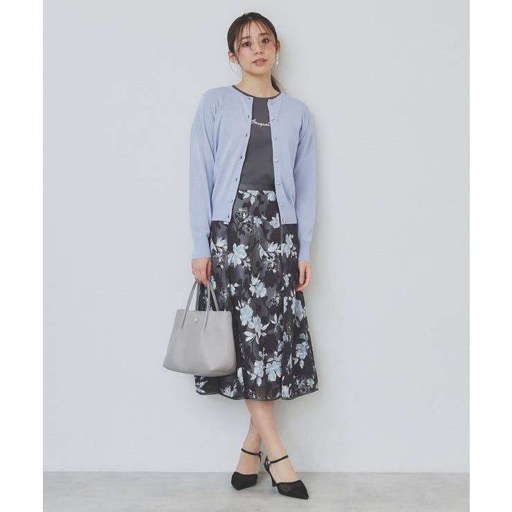 《7色展開 XS LLサイズ》ビジューボタンニットカーディガン【洗濯機洗い可 | index | 詳細画像17 