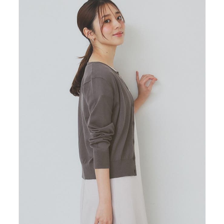 《7色展開 XS LLサイズ》ビジューボタンニットカーディガン【洗濯機洗い可 | index | 詳細画像26 