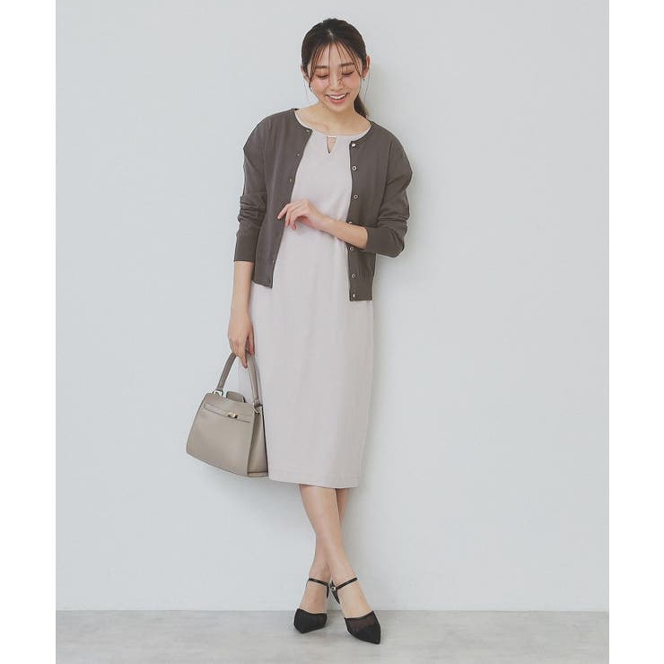 《7色展開 XS LLサイズ》ビジューボタンニットカーディガン【洗濯機洗い可 | index | 詳細画像28 