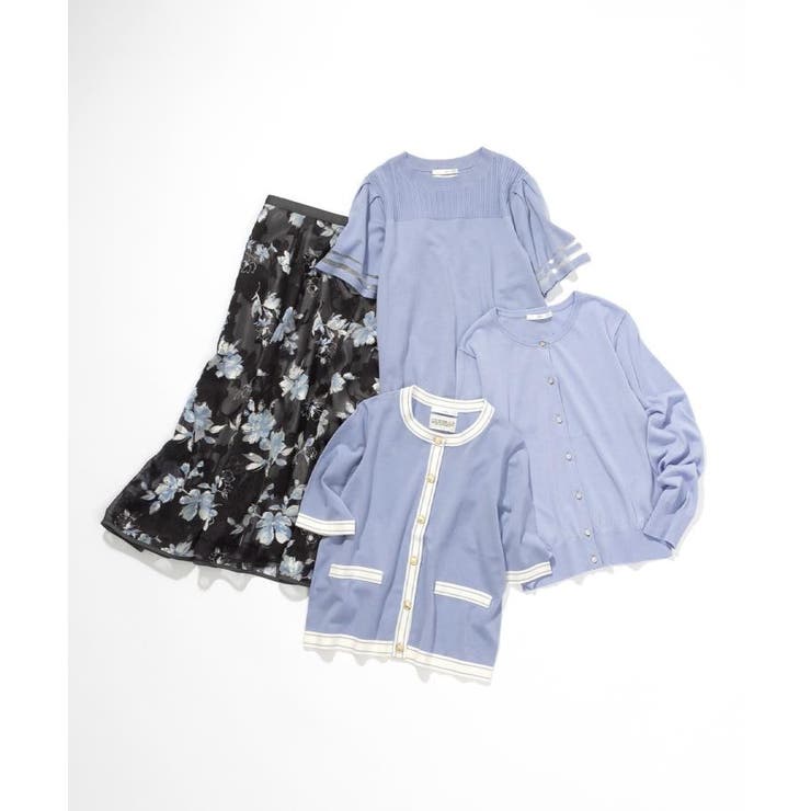 《7色展開 XS LLサイズ》ビジューボタンニットカーディガン【洗濯機洗い可 | index | 詳細画像41 