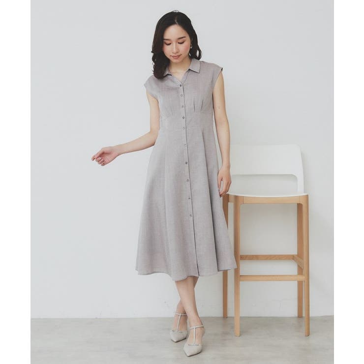 リネンライクシャツワンピース【洗濯機洗い可】 | index | 詳細画像3 