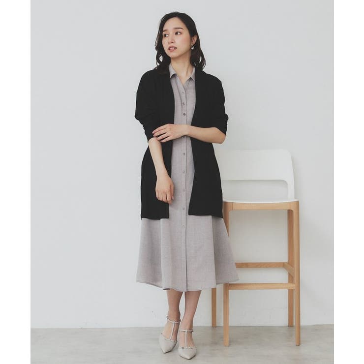 リネンライクシャツワンピース【洗濯機洗い可】 | index | 詳細画像5 