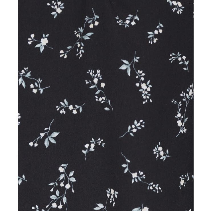 フラワーVネックフレアワンピース【洗濯機洗い可/イージーアイロン】 | index | 詳細画像8 