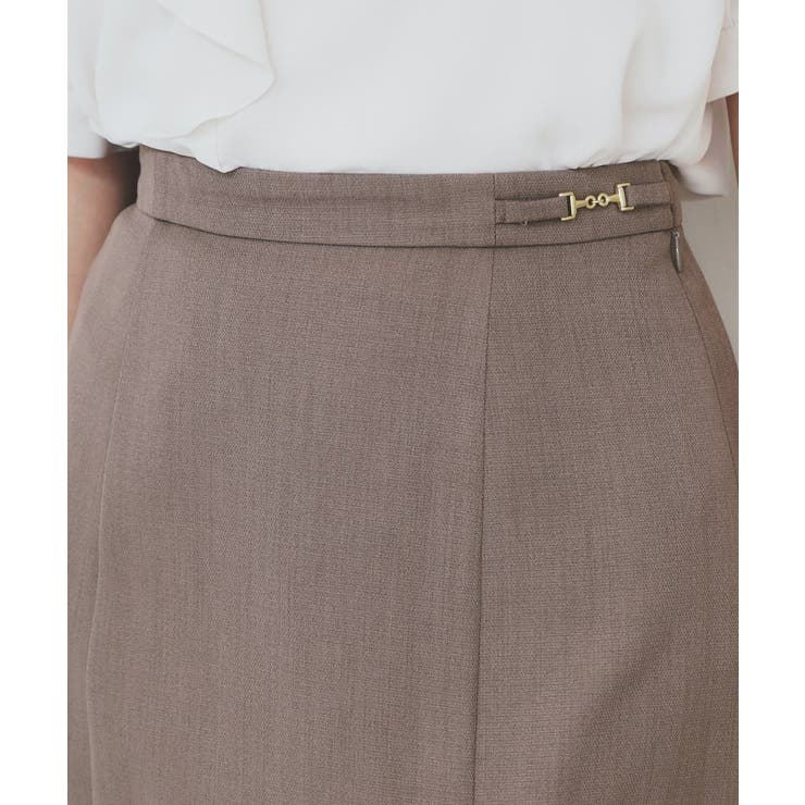 麻調マーメイドフレアスカート【洗濯機洗い可 吸水速乾 防シワ | index | 詳細画像24 