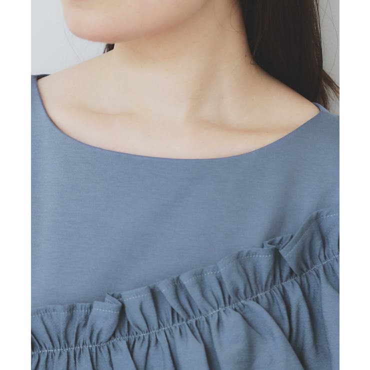 アシメフリルトップス【UV/接触冷感/洗濯機洗い可】 | index | 詳細画像16 