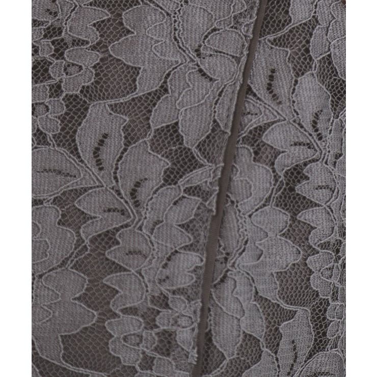 総レースギャザースリーブワンピース【洗濯機洗い可】 | index | 詳細画像4 