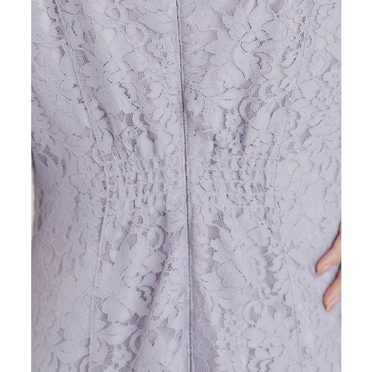 総レースギャザースリーブワンピース【洗濯機洗い可】 | index | 詳細画像19 