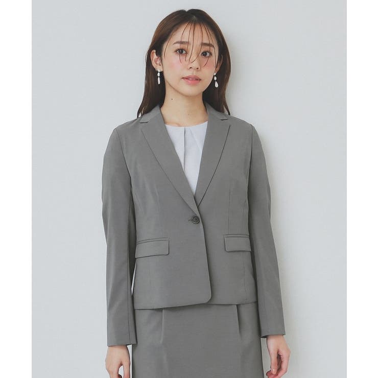 ストレッチテーラードジャケット/セットアップ対応【洗える/抗ピル/接触冷感】 | index | 詳細画像13 