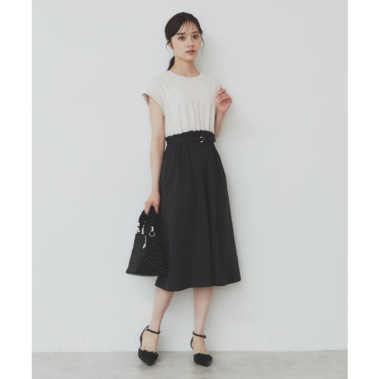 ドッキングフレアワンピース【洗濯機洗い可】 | index | 詳細画像16 